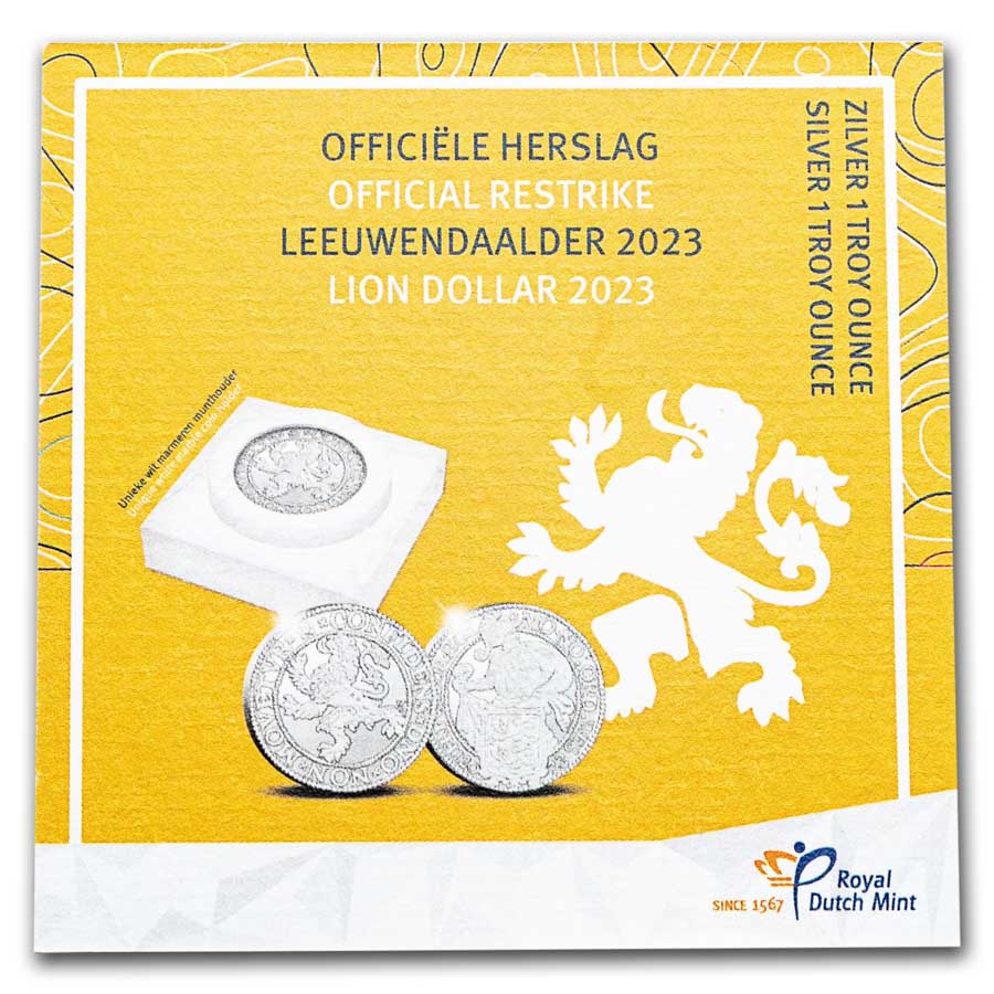 2023 NL 1 oz Silver Proof Lion Dollar (w/ Marble Coin Holder) | eBay